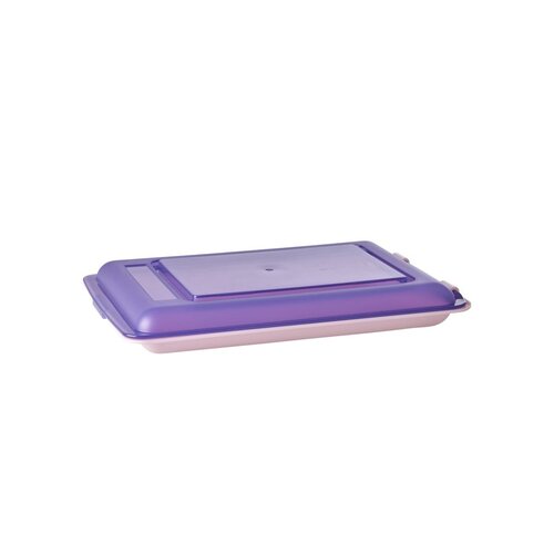 Rice Food Keeper soft pink mit lavender deckel