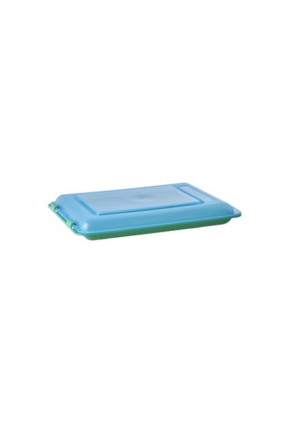 Food Keeper groen met blauwe deksel