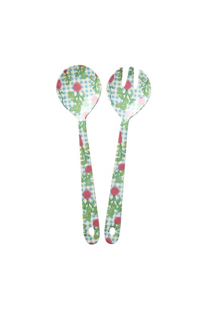 Melamine salad cutlery Ravishing Radish