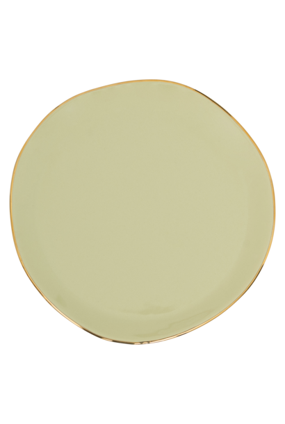 Plate 17cm Good Morning pale green