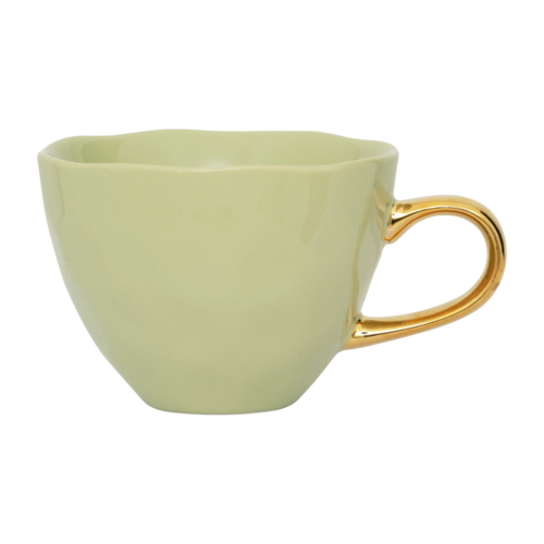 Urban Nature Culture Tasse cappuccino / tea Good Morning pale green