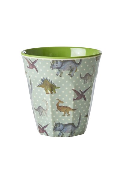 Melamine beker medium New Dino '24