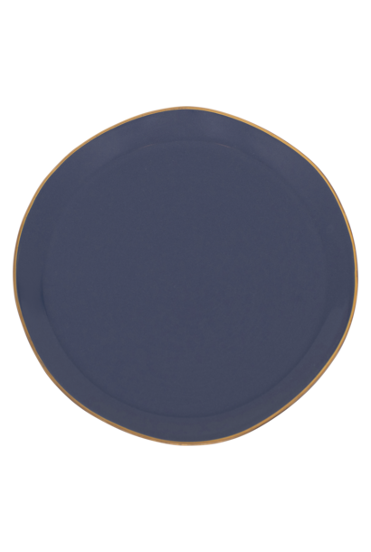 Teller 17cm Good Morning purple blue