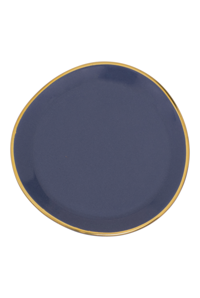 Teller klein 9cm Good Morning purple blue