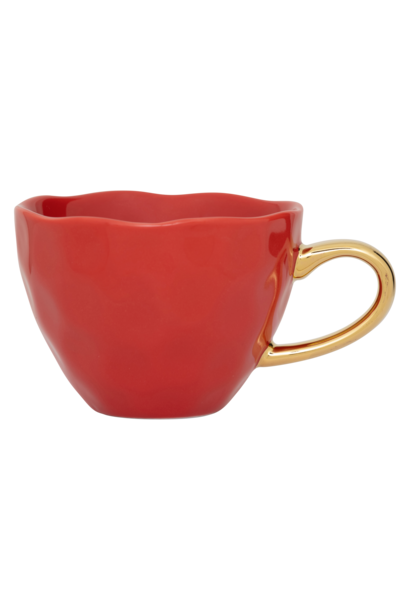 Cup cappuccino / tea Good Morning raspberry