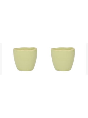 Urban Nature Culture Egg cup Good Morning pale green set/2