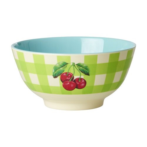 Rice Melamine bowl medium Love Therapy Cherry