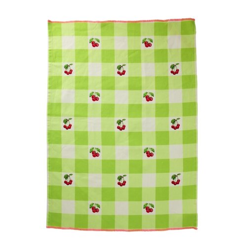 Rice Tea towel Love Therapy Cherry