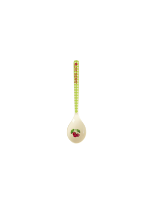 Rice Melamine korte lepel Love Therapy Cherry