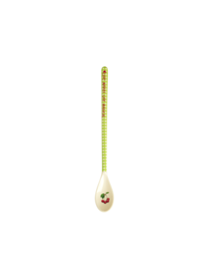 Rice Melamine latte spoon Love Therapy Cherry