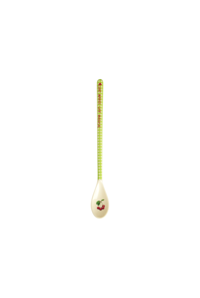 Melamine latte spoon Love Therapy Cherry