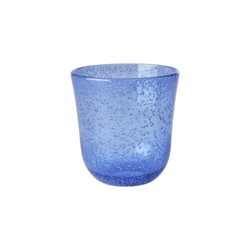Rice Tumbler glas Bubble blue acryl - 410ml