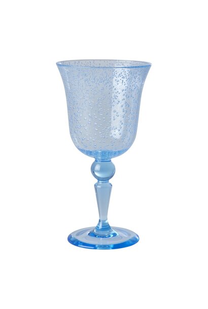 Wijn glas Bubble mint acryl - 360ml