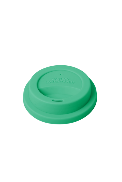 Deksel Silicone voor Tall beker green