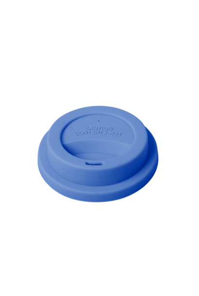 Deksel Silicone voor Tall beker blue
