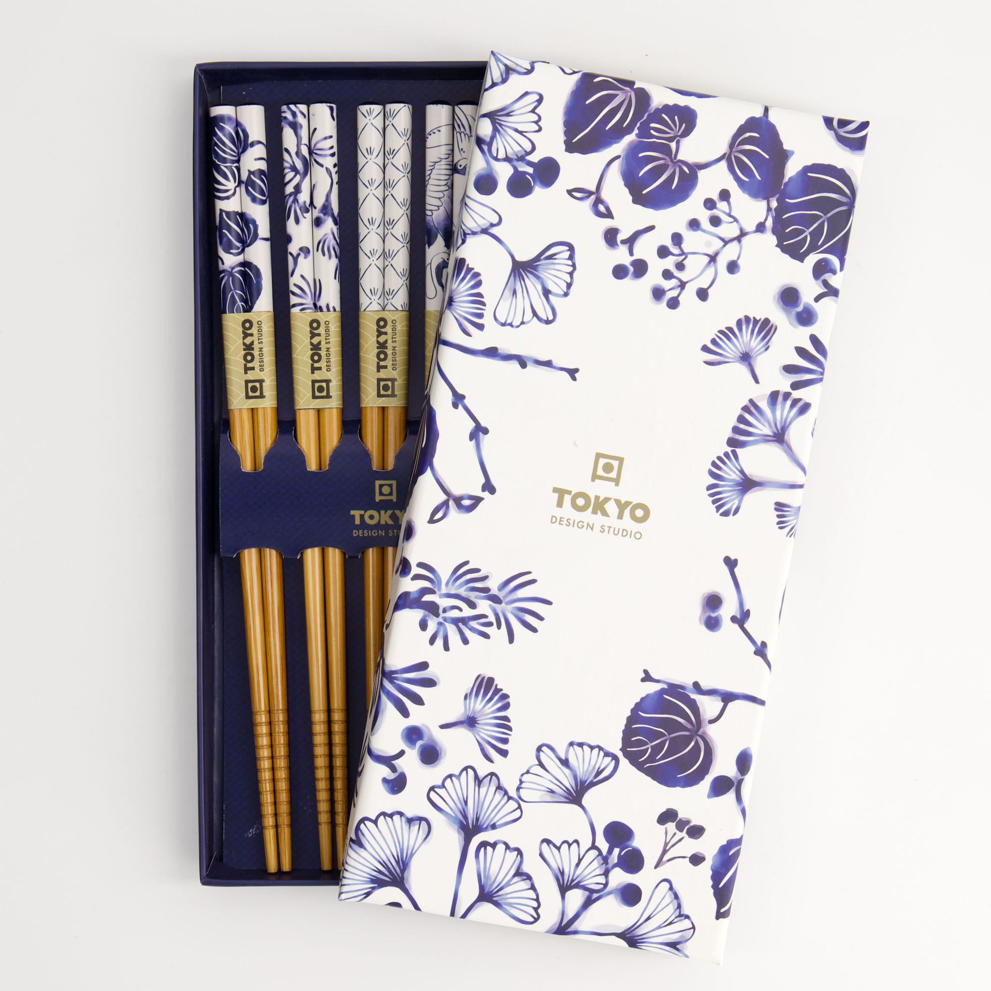 Chopstick Flora Japonica giftset/5-5