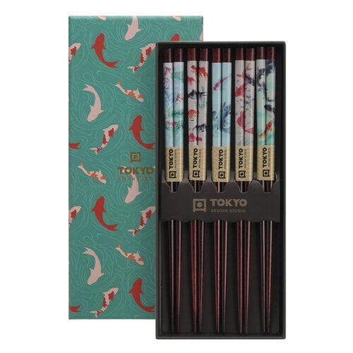 Tokyo Design Studio Chopstick Goldfish giftset/5