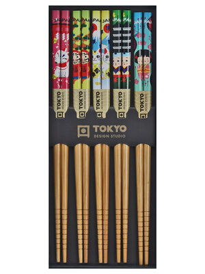 Tokyo Design Studio Chopstick Kawaii set/5