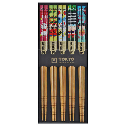 Tokyo Design Studio Chopstick Kawaii set/5