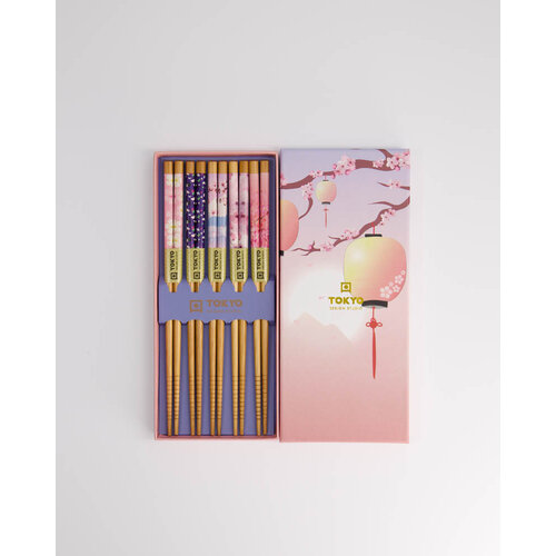 Tokyo Design Studio Chopstick Pink Lantern giftset/5