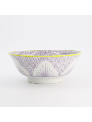 Tokyo Design Studio Ramen kom 1200ml Lily Flower purple 20.5x8cm