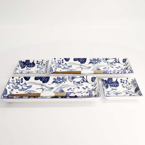 Tokyo Design Studio Sushi giftset Flora Japonica set/6