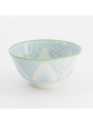 Tokyo Design Studio Tayo kom 300ml Lily Flower light blue 13.5x6.8cm