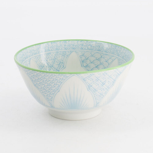 Tokyo Design Studio Tayo kom 300ml Lily Flower light blue 13.5x6.8cm