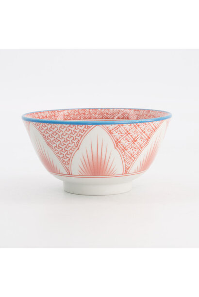 Tayo kom 300ml Lily Flower red 13.5x6.8cm