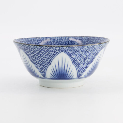 Tokyo Design Studio Tayo kom 550ml Lily Flower blue 14.8x6.8cm