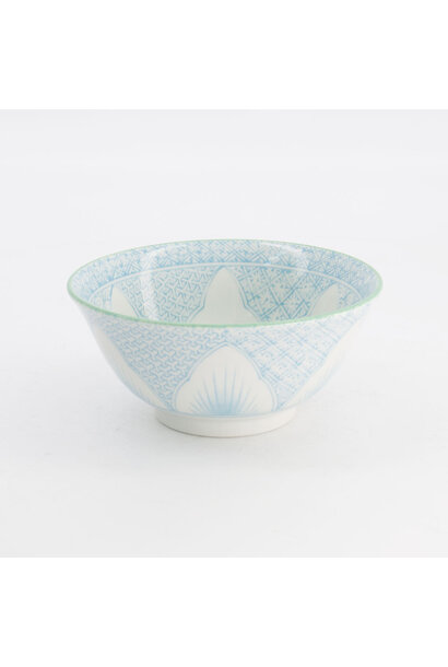 Tayo kom 550ml Lily Flower light blue 14.8x6.8 550ml