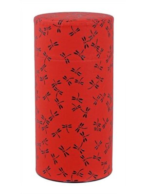 Tokyo Design Studio Thee blik ss 200gr Dragonfly red 7.4x15.5cm