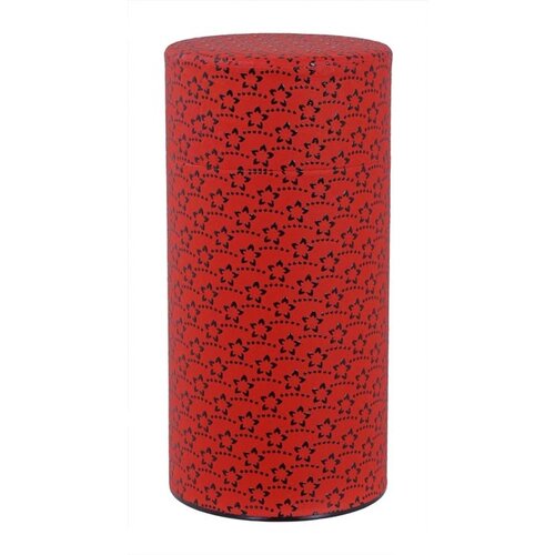 Tokyo Design Studio Thee blik ss 200gr Flower red 7.4x15.5cm