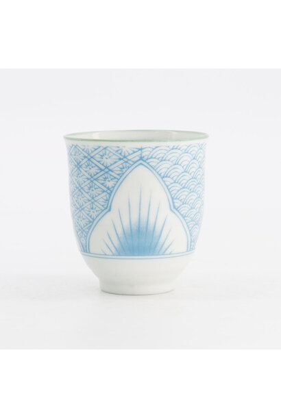 Mok Lily Flower 250ml light blue 7.8x8.2cm
