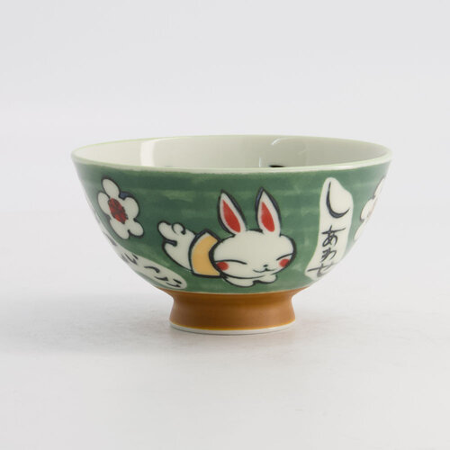 Tokyo Design Studio Kom 300ml Kawaii - Rabbit green 11.5x6cm