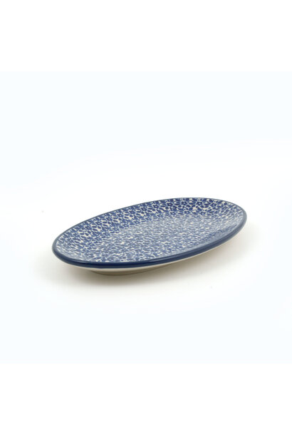 Schaal ovaal Indigo