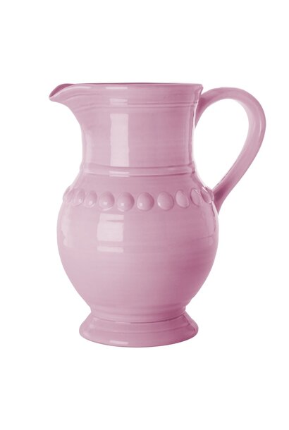 Kan / vaas aardewerk 7,9ltr soft pink