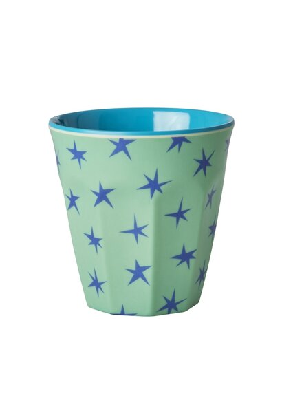 Melamine beker medium Stars