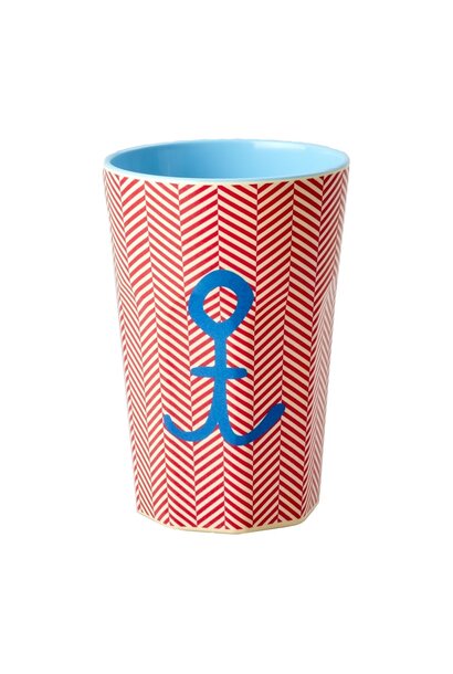 Melamin Tall Tasse Anchor