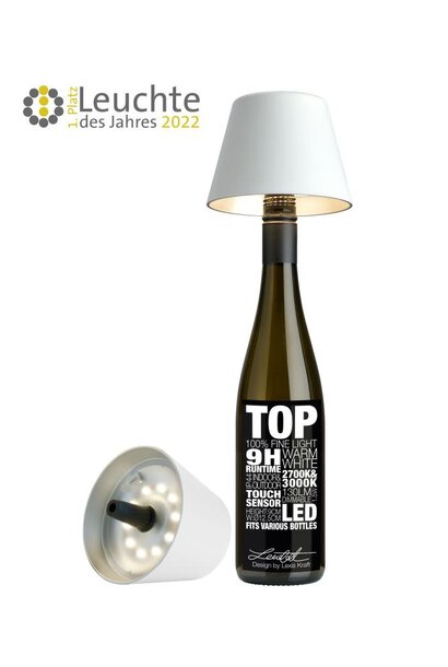 TOP led flessen lamp white
