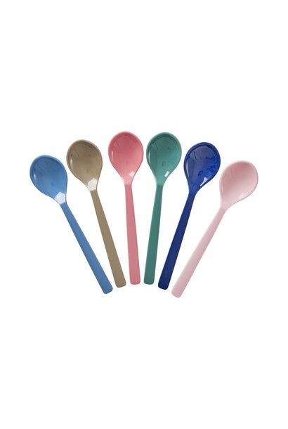 Melamine korte lepels New York Minute set/6