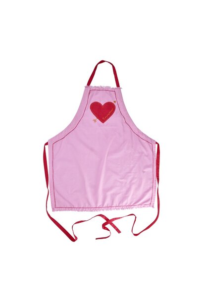 Schort Everyday Magic pink - enzym gewassen