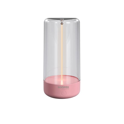 Sompex design for life Pulse LED pink - oplaadbare tafellamp