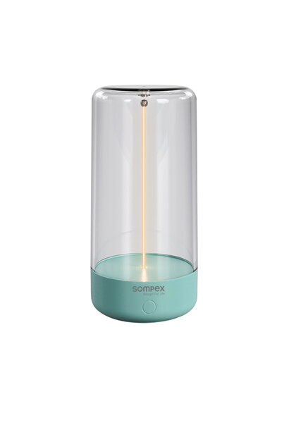 Pulse LED turquoise - oplaadbare tafellamp