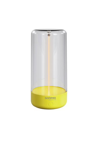Pulse LED neon yellow - oplaadbare tafellamp