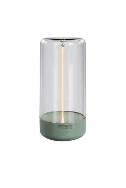 Pulse LED olive green - oplaadbare tafellamp