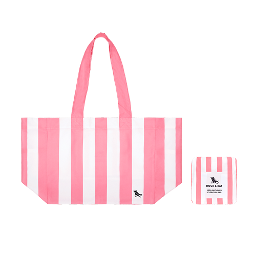 Dock & Bay Tas Everyday Cabana Malibu pink medium