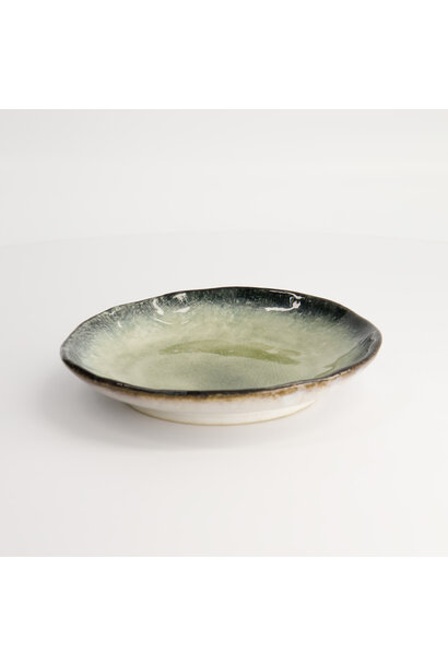 Bord rechthoek Yamasaku Organic Glassy green - 17.2x2.2cm