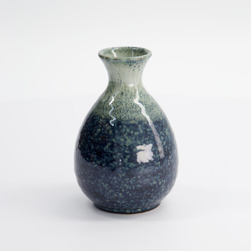 Tokyo Design Studio Sake fles white/blue 300ml - 8x12.5cm Tokyo Design Studio Sake fles white/blue 300ml - 8x12.5cm