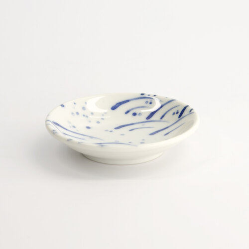 Tokyo Design Studio Saus schaaltje Wave blue - 9x2cm